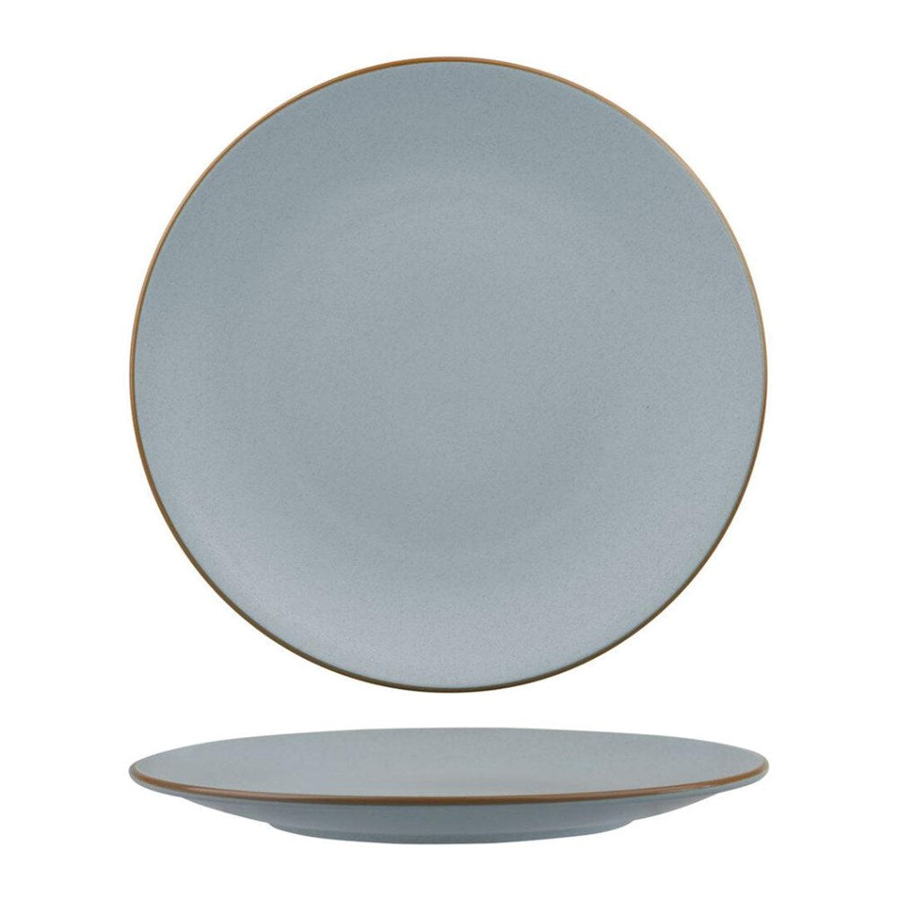 Round Coupe Plate | Bluestone 285mm