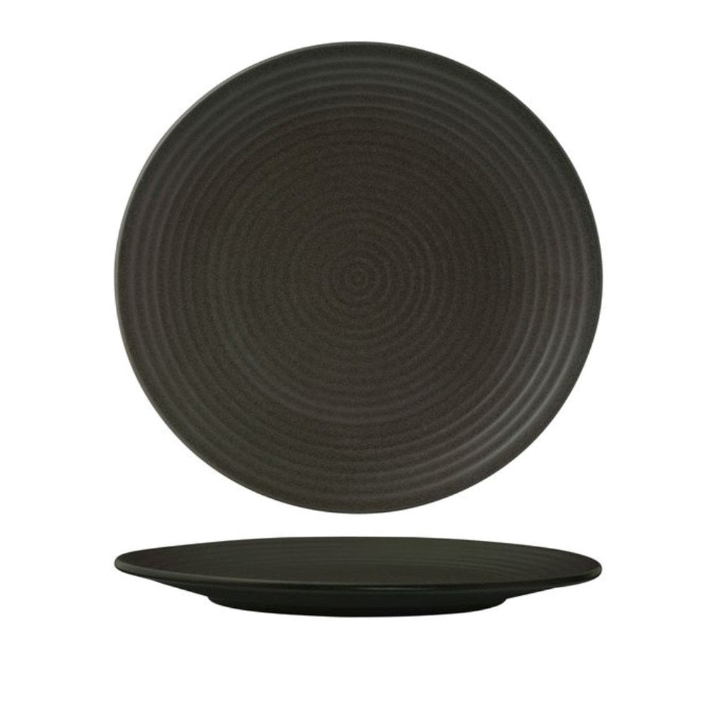 Coupe Plate Ribbed | Charcoal 265mm
