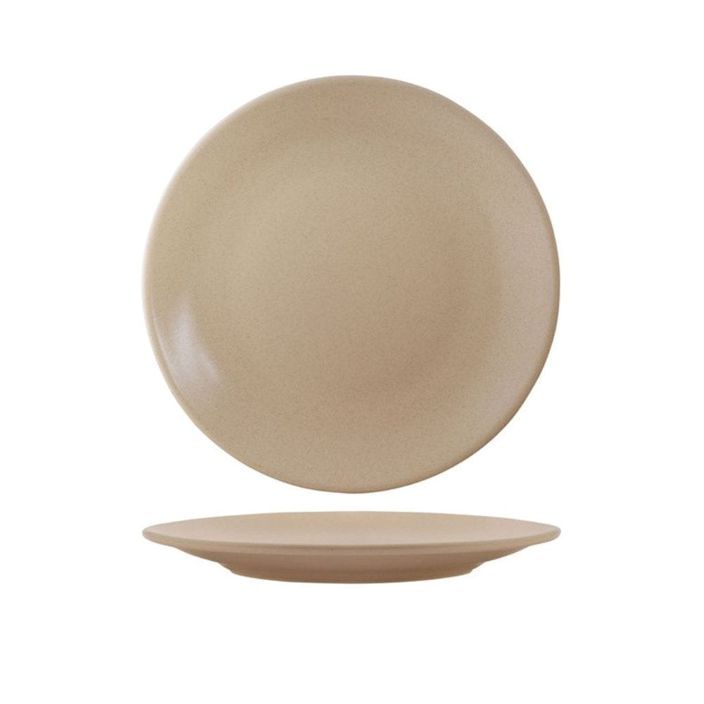 Coupe Plate Ribbed | Sand 210mm