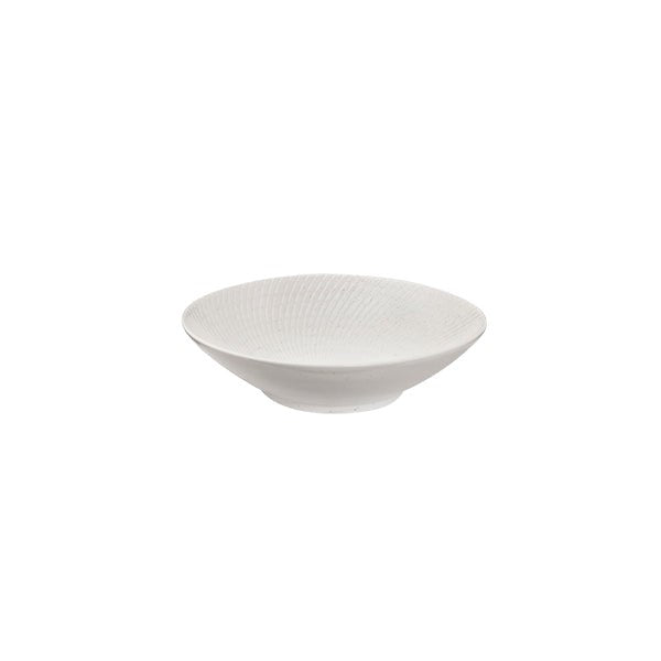 Zen Round Bowl | White Swirl 190mm
