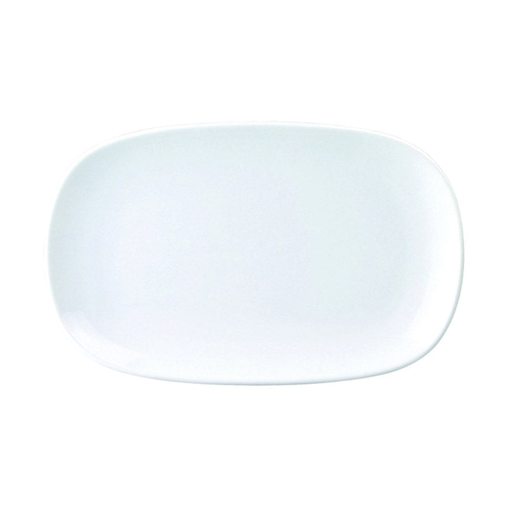 Plate Oblong | White 340mm