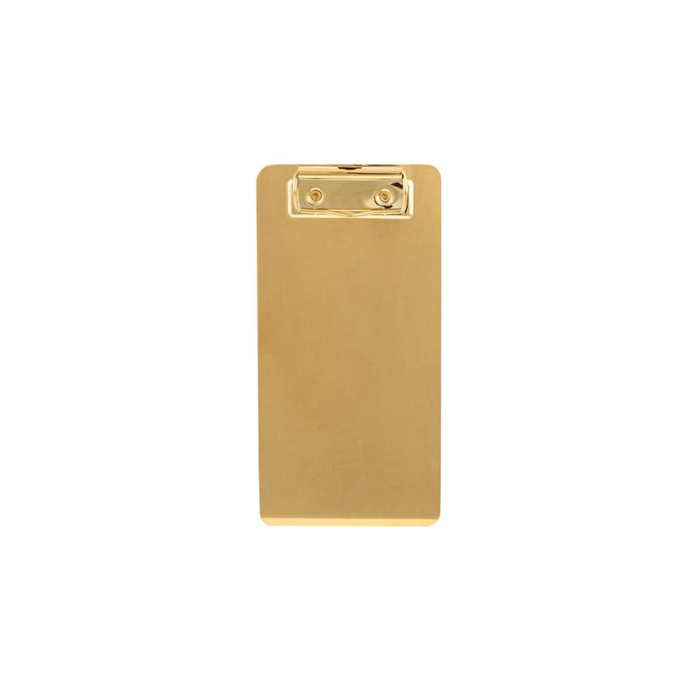 Clip Board Gold 210x105mm