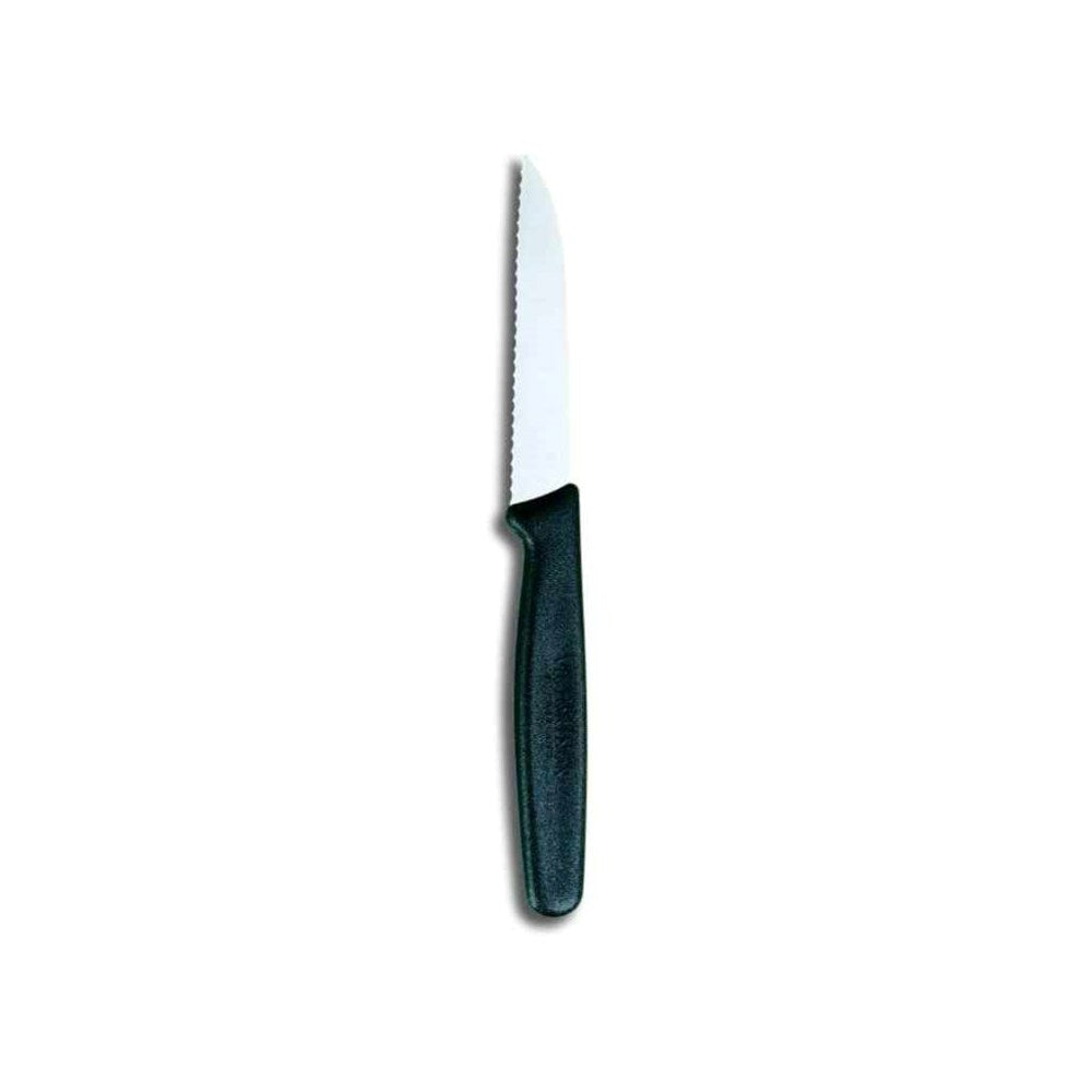 Paring Knife | Serrated Black 80mm