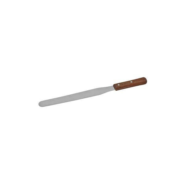 Pallet Knife S/S Wooden Handle | Straight 200mm