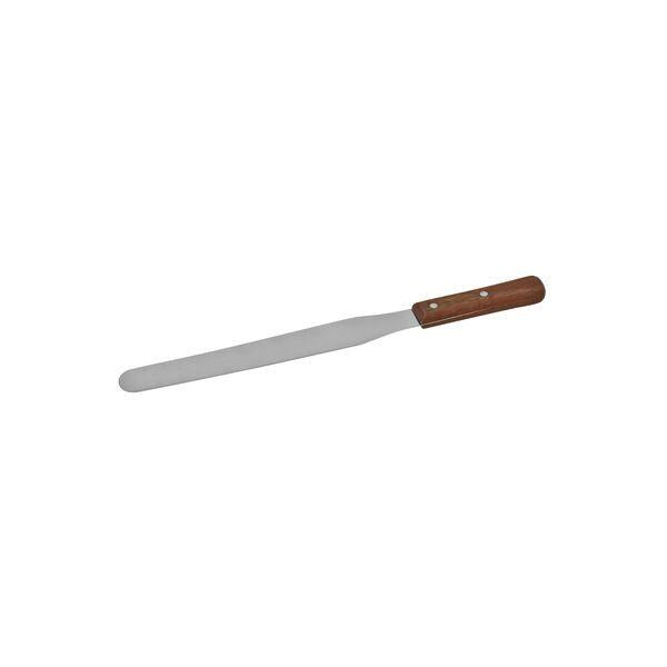 Pallet Knife S/S Wooden Handle | Straight 250mm