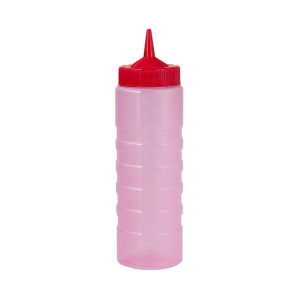Coloured Plastic Bottle | Red 750ml