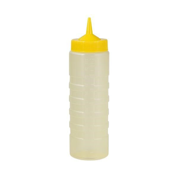 Coloured Plastic Bottle | Yellow 750ml