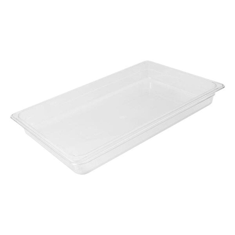 Steam Pan Poly Clear 1/1 | 100mm