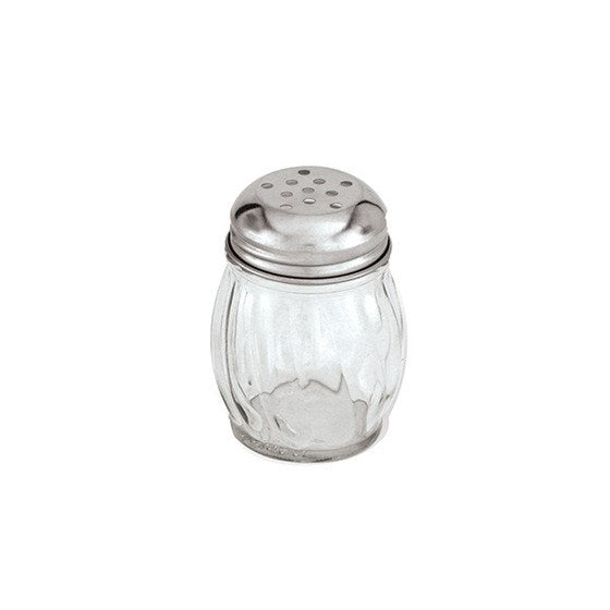 Cheese Shaker Glass 170ml S/S Top