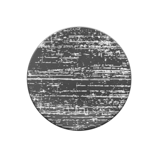 Drizzle Round Coupe Plate | Grey 225mm