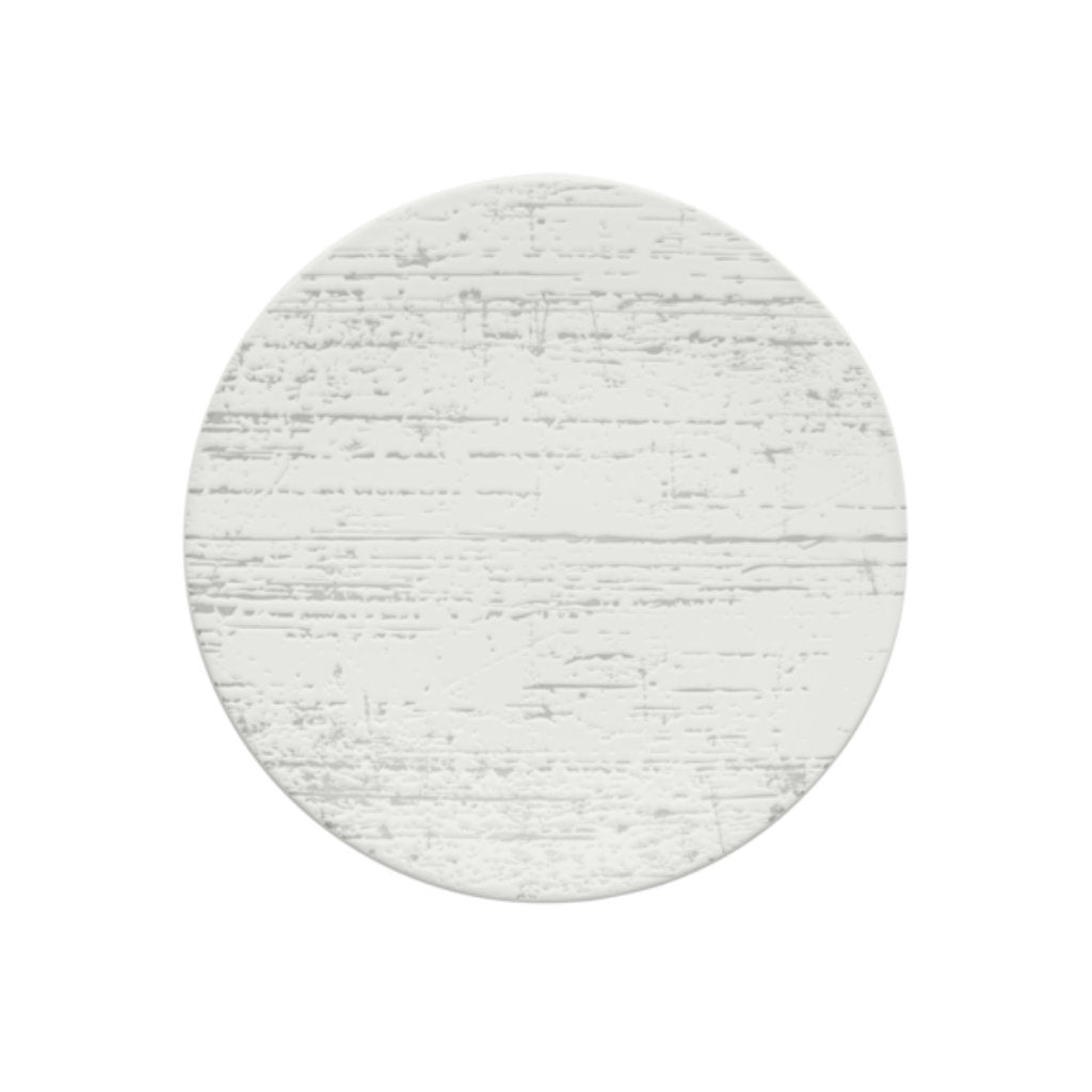 Drizzle Round Coupe Plate | White 225mm
