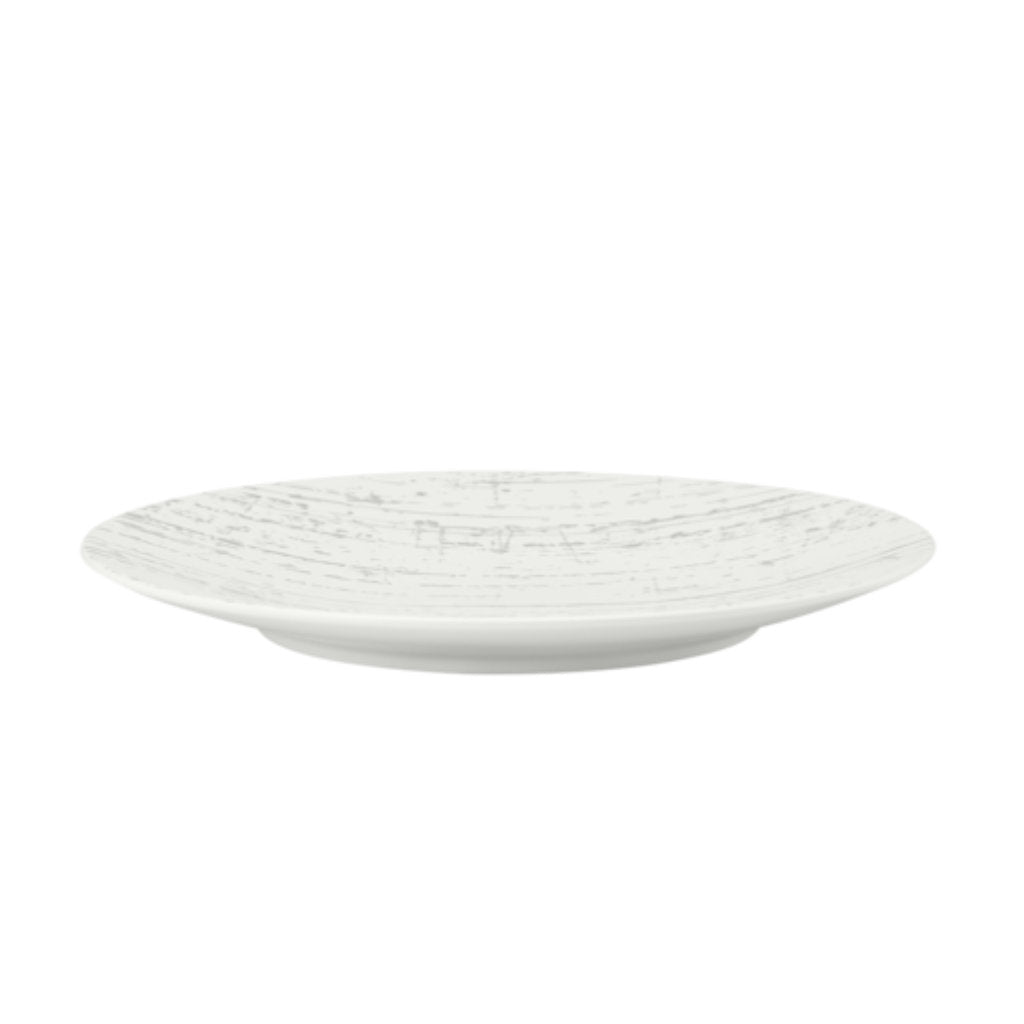 Drizzle Round Coupe Plate 280mm | White