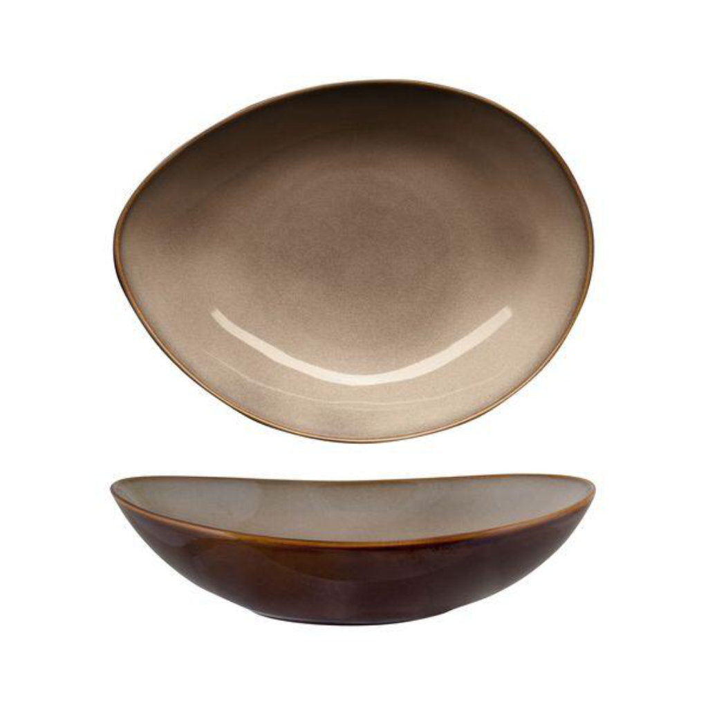 Rustic Oval Share Bowl | Rustic Sama 280x215mm