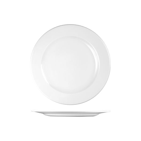 Profile Plate Wide Rim | White 276mm