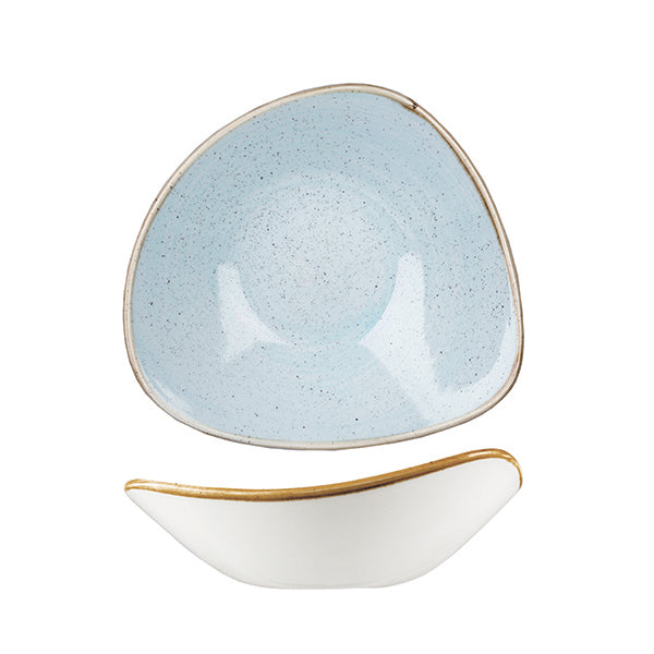 Stonecast Triangular Bowl | 230mm Duck Egg Blue