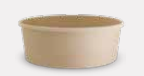 Bamboo Bowl 1180ml 184x160x66mm 40oz Pkt 50/4
