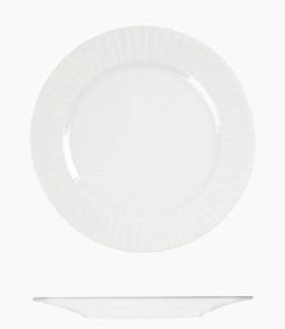 Metropolis Plate 240mm | White