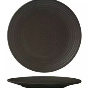 Coupe Plate Ribbed | Charcoal 265mm