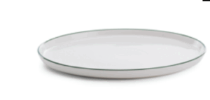 EVO Roman with Rim Plate Large | White 260mm