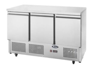 Atosa Saladette Table 3 Door | 1365mm