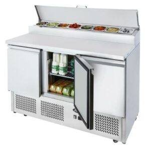 Atosa Saladette Open Top 3 Door | 1365mm