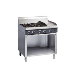 Griddle Gas Cooktop | 4 Burner | 900mm