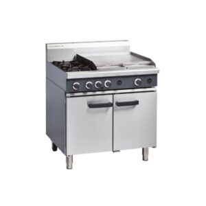 Griddle Gas Range Static Oven | 2 Burner | 900mm