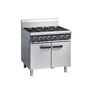 Griddle Gas Range Static Oven | 6 Burner | 900mm