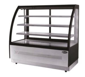 Atosa Cake Showcase Upright Round | 900mm