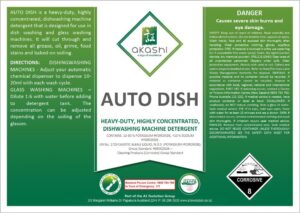 Auto Dish | 5ltr DG