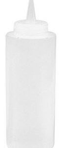 Squeeze Bottle Plastic | Clear 340ml