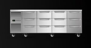 ProSpec Chiller Underbench 12 Drawers Soild