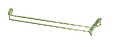 Glass Hang Rack Brass 250mm