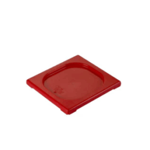 Steam Pan Lid Poly 1/6 Red