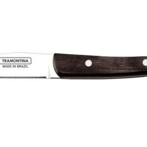 Tramontina Steak Knife Micro Narrow | 100mm Brown