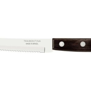 Tramontina Steak Knife Narrow | 110mm Brown
