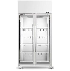 SKT ActiveCore Chiller Upright 2 Door Glass | Black/White