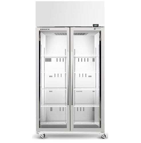 SKT ActiveCore Chiller Upright 2 Door Glass | Black/White