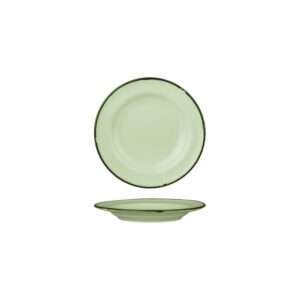 Tin Tin Round Plate | Green/Green 170mm