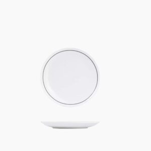 Princeton Black Coupe Plate | 180mm