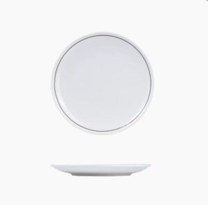 Princeton Black Coupe Plate | 240mm