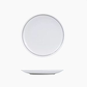 Princeton Black Coupe Plate | 240mm