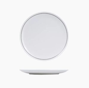 Princeton Black Coupe Plate | 270mm