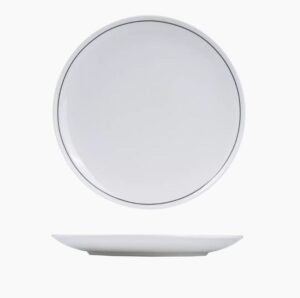 Princeton Black Coupe Plate | 290mm