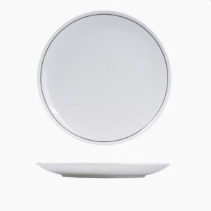 Princeton Black Coupe Plate | 310mm