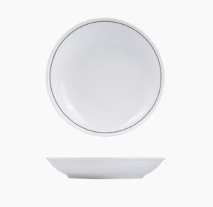 Princeton Black Coupe Bowl | 260mm