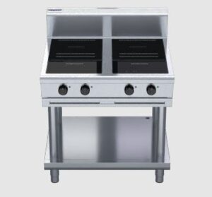 Induction Cooktop 4 Zone Leg Stand 900mm BOLD