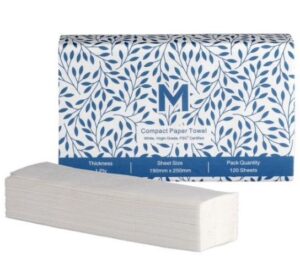 Compact Paper Towel White 1Ply | Carton