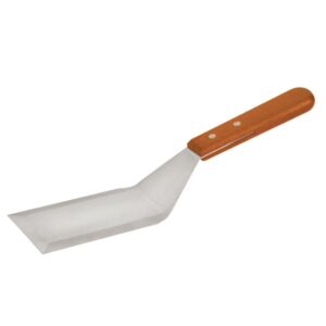 Griddle Scraper S/S Wooden Handle 75x125mm