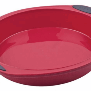 Cake Pan Round Silicone 240mm Red